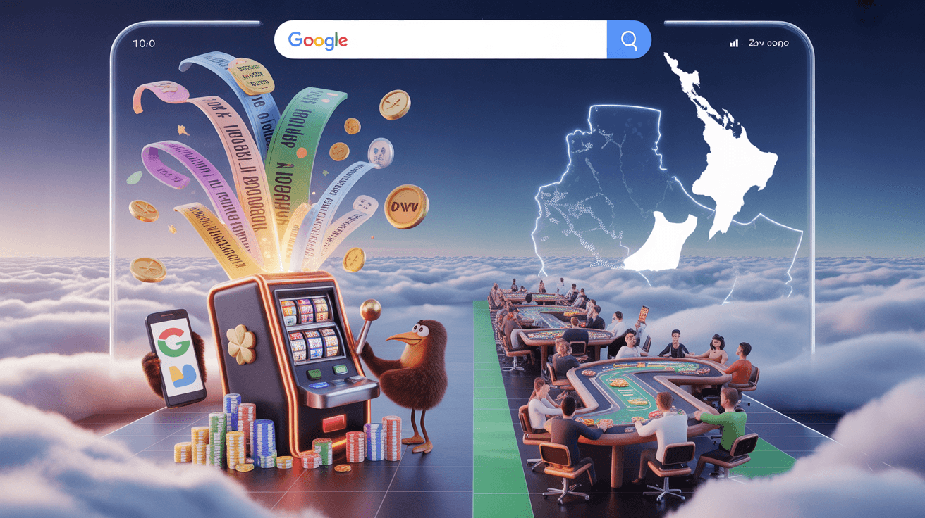 Google gambling ads NZ